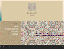Tablet Screenshot of beraberce.de